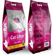 Catfun Pudralı 5 lt Kedi Kumu
