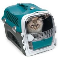 Catit Cabrio 51x33x35 cm Turkuaz Gri Taşıma Kabı