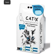 Catix Beyaz Bentoint Marsilya Sabun Kokulu İInce Taneli 20 lt Kedi Kumu