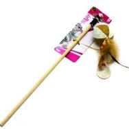 Catlife 33 cm Tüylü Ve Peluş Kedi Oltası