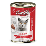 Catlife CLF15 400 gr Biftekli Kedi Konserve
