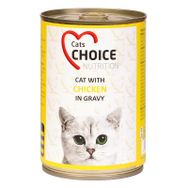 Cats Choicee 24x400 gr Tavuklu Kedi Konserve Maması