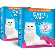 Cat's Way 2x6 lt Bebek Pudrası Kokulu Kedi Kumu