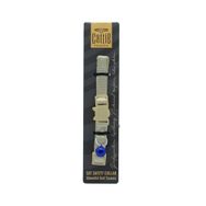 Cattie 1 x 15-25 cm Haki Güvenlik Tokalı Dokuma Kedi Boyun Tasması