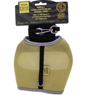 Cattie Bej 1x25x35 cm Havalı Dokuma Kedi Göğüs Gezdirme Takımı