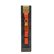 Cattie Turuncu 1x15-25 cm Düz Boyun Kedi Tasması