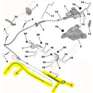 Cavo 6002701 Oto Arka Sağ El Freni Teli