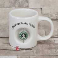 Çay Erdal Bakkalda İçilir Porselen Kupa Bardak