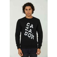 Cazador 22KCEEO05109 Erkek Yeşil Bisiklet Yaka Sweatshirt