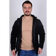 Cazador 23KCEEO05105 Siyah Önü Fermuarlı Erkek Polar