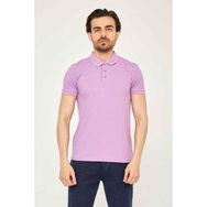 Cazador 4613 Lila Polo Erkek T-Shirt