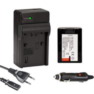 Cazipshop Sony Np-Fv50 Batarya( 1050mah)+Şarj Aleti Cihazı Seti