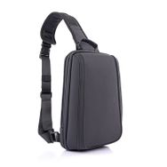 Ççs 51466 Siyah Erkek Body Bag Su Geçirmez Sırt ve Göğüs Çantası