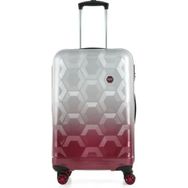 Ççs 5226 Gri Bordo Büyük Boy Valiz