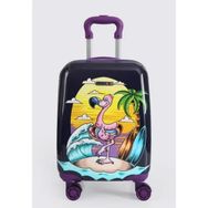 Ççs 5258 Flamingo Mor Çocuk Valizi
