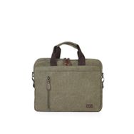 Ççs 71375 Yeşil 15,6’’ Kanvas Çapraz Askılı Evrak Çantası