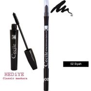 Cecile All Day Performance No:02 Siyah Eyeliner + Classic Maskara