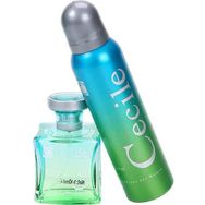 Cecıle Floral 100 ml Edt 150 ml Deodorant Kadın Set