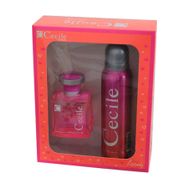 Cecile Lovely 100 ml EDT 150 ml Deodorant Kadın Set