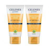 Celenes Herbal SPF100 2x50 ml Güneş Kremi
