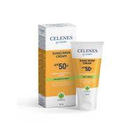 Celenes Sunscreen Kuru ve Hassas Ciltler SPF50 50 ml Güneş Kremi