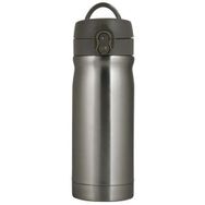 Çelik 350 ml Metalik Gri İçli Matara