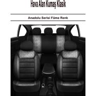 Çelik Auto Subaru Xv Uyumlu Anadolu Serisi Tay Tüyü Füme Oto Koltuk Kılıfı