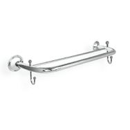 Çelik Banyo Ikılı Uzun 50 cm Havluluk Kancalı