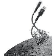 Cellular Line Tetra Force Siyah 1 m Lightning Kablo
