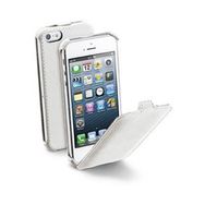 Cellular LineApple iPhone SE-5S-5 Flap Mıknatıssız Beyaz Kılıf