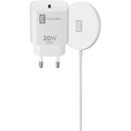 Cellularline iPhone Magsafe Kablosuz Şarj Standı 20W Duvar Şarjı