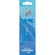 Cellularline Music Sound In Ear Silikonlu Kablolu Kulak İçi Mavi Kulaklık