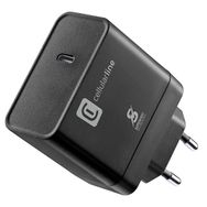 Cellularline Usb Type-C Samsung 65 Watt Siyah Şarj Cihazı