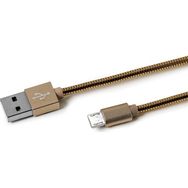 Celly Usbmıcrosnakegd Altın Micro USB Metal Kablo