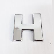 Cemax 3.75 cm Krom Yapışkanlı H Harfi