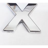 Cemax 3.75 cm Krom Yapışkanlı X Harfi