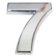 Cemax 5 cm Krom Yapışkanlı 7 Rakamı