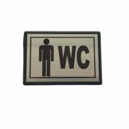 Cemax Büyük 13x8,5 cm Bay WC Yönlendirme Levhası