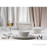 Cemile Royal Fine China Sabi White 77 Parça Yemek Takımı