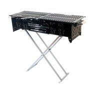 Cemre C17 30x80cm Portatif Ayaklı Battal Kömürlü Mangal