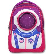 Cennec Sırt Çantası Pembe Astronot 3010 Okul Çantası