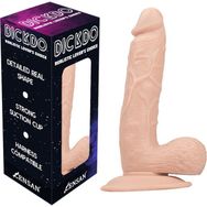 Censan 19 cm Dickdo Gerçekçi Testisli Dildo Penis
