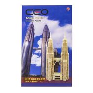 Ceo İkiz Kuleler 3D Ahşap Puzzle