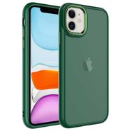 Ceponya Apple iPhone 11 Buzlu Sert PC May Kapak Kılıf