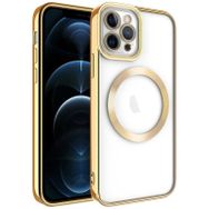Ceponya Apple iPhone 12 Pro Magsafe Wireless Şarj Özellikli Setro Silikon Kılıf