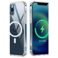 Ceponya Apple İphone 12 Pro Max Tacsafe Wireless Şeffaf Kapak Kılıf