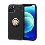 Ceponya Apple İphone 13 Mini Standlı Yüzüklü Manyetik Silikon Kılıf