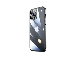 Ceponya Apple iPhone 13 Pro Sert Pc Renkli Çerçeveli Riksos Kapak Kılıf