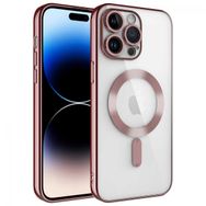 Ceponya Apple iPhone 14 Pro Kamera Korumalı Magsafe Wireless Şarj Özellikli Zore Demre Kapak Kılıf