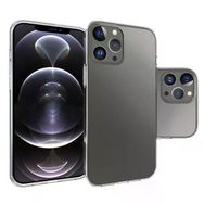 Ceponya Apple İphone 14 Pro Max İnce Ve Esnek Şeffaf Süper Silikon Kılıf